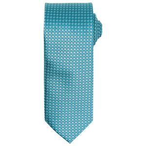 Premier Puppytooth Tie / Turquoise
